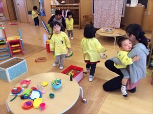 3歳児が幼稚園